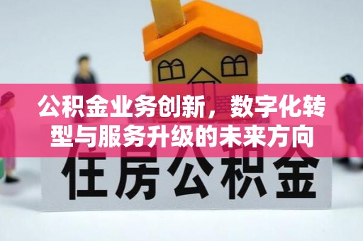 罗山公积金业务创新，数字化转型与服务升级的未来方向