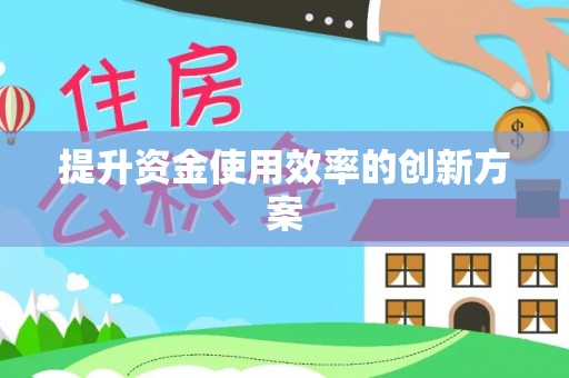 罗山提升资金使用效率的创新方案