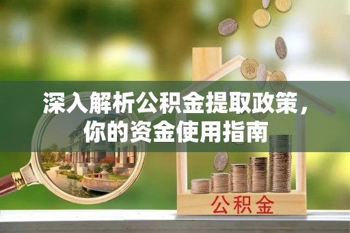 罗山深入解析公积金提取政策，你的资金使用指南