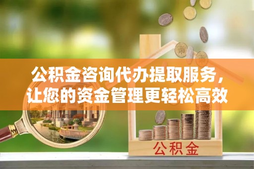 罗山公积金咨询代办提取服务，让您的资金管理更轻松高效